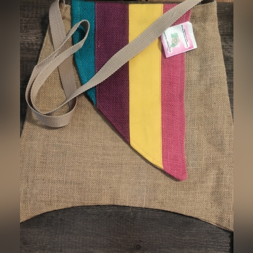 [5x$20] New Asymmetric Artisan Crossbody Bag